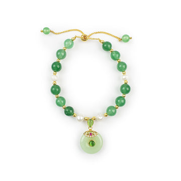 Jade Lucky Charm Bracelet